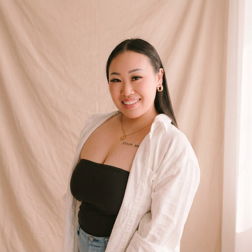 Portrait of Elena Mai, certified personal trainer